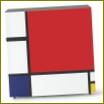 Nella foto: Omaggio a Mondrian di Cappellini, design di Kuramata Shiro