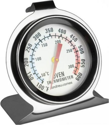 Termometro da forno in acciaio