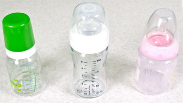 Bottiglie di plastica per bambini