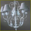 Il lampadario LU 6008-5 dello showroom Air of Provence