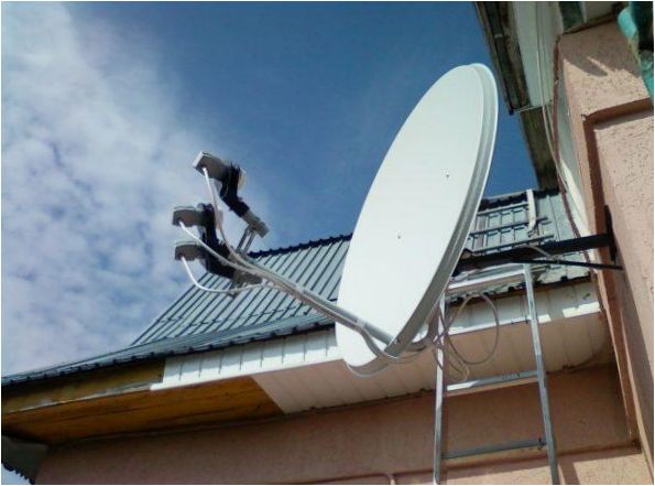 installare un'antenna parabolica