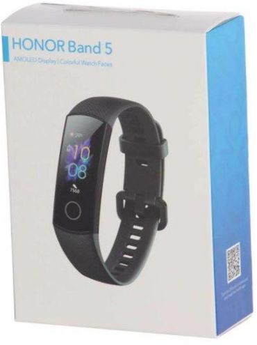 Bracciale intelligente HONOR Band 5 - monitoraggio: ECG, accelerometro, misurazione del livello di ossigeno nel sangue, monitoraggio delle calorie, monitoraggio del sonno, monitoraggio dell'attività fisica, misurazione continua della frequenza cardiaca